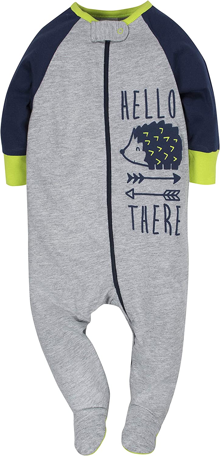 Gerber baby-boys 4 Pack Sleep 'N Play Footie - Image 5